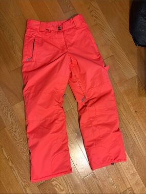 Firefly Bright Orange Snow/Ski Pants size L kids